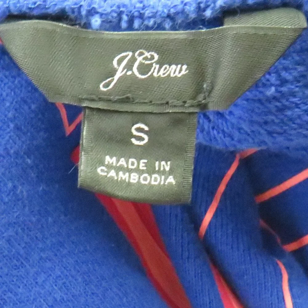 J. Crew Women’s Blue LOVE Sweatshirt Size Small
